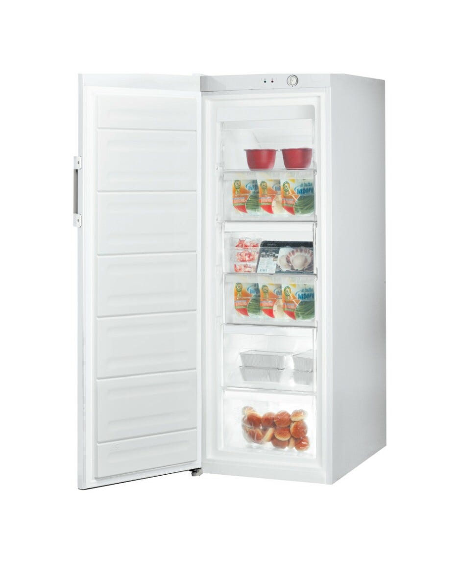 Indesit UI6 2 W Congelatore verticale a libera installazione cm. 60 h. 167 - lt. 245 - bianco