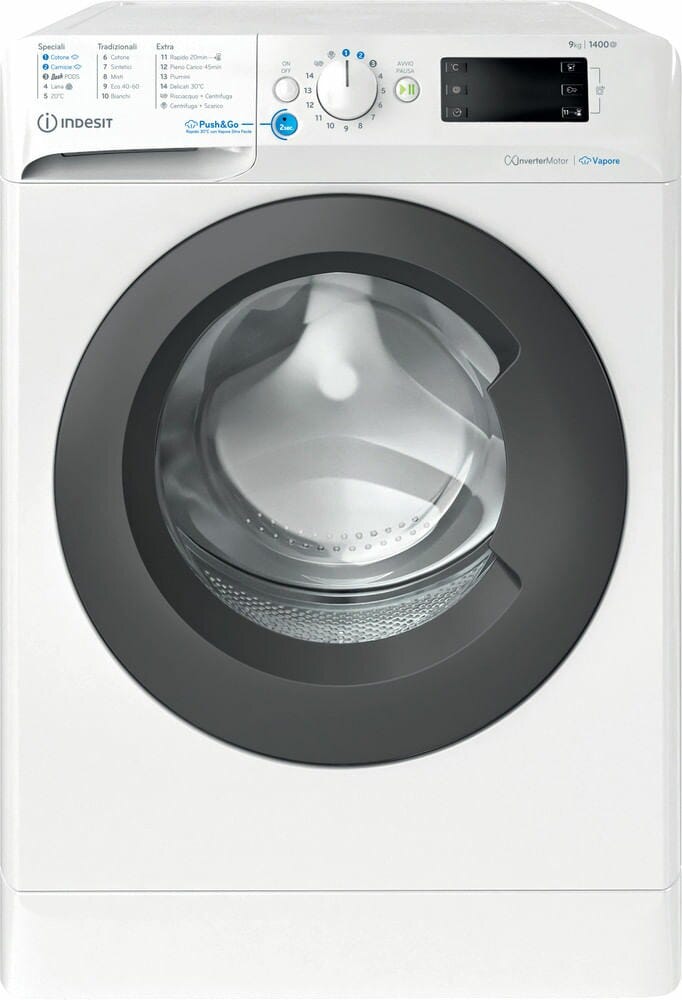 Indesit BWE 91498X WKV IT Lavatrice cm. 60 - capacità 9 kg - bianco