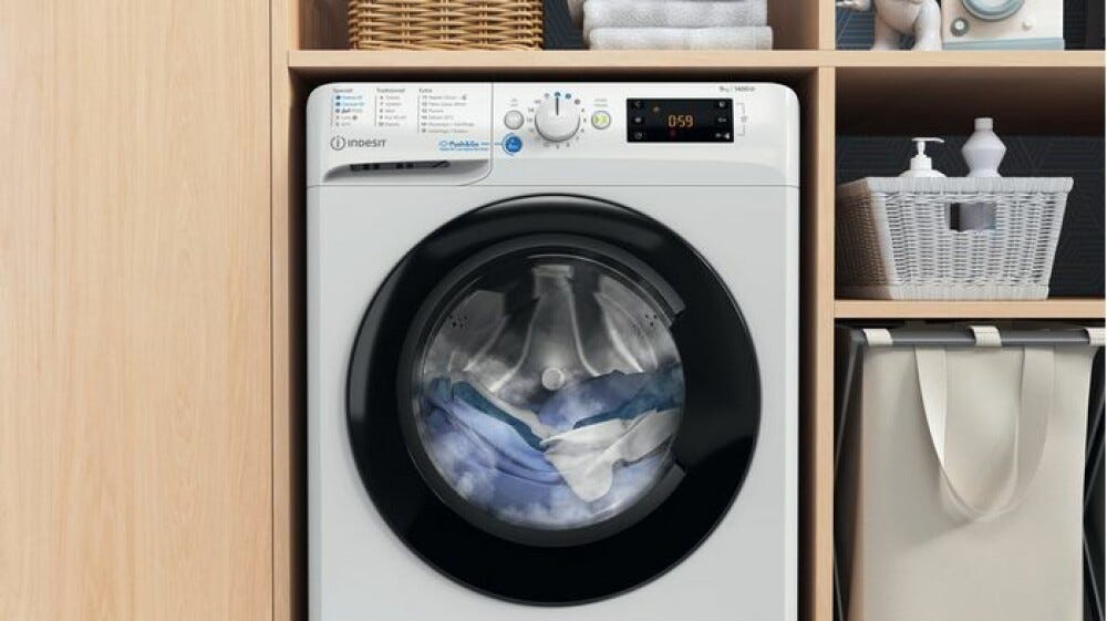 Indesit BWE 91498X WKV IT Lavatrice cm. 60 - capacità 9 kg - bianco