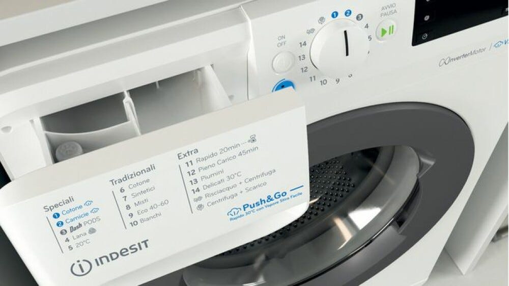 Indesit BWE 91498X WKV IT Lavatrice cm. 60 - capacità 9 kg - bianco