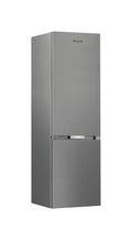 Whirlpool WHK 25404 XP8E Frigorifero con congelatore a libera installazione cm. 60 h. 204 - lt. 355 - pearl inox