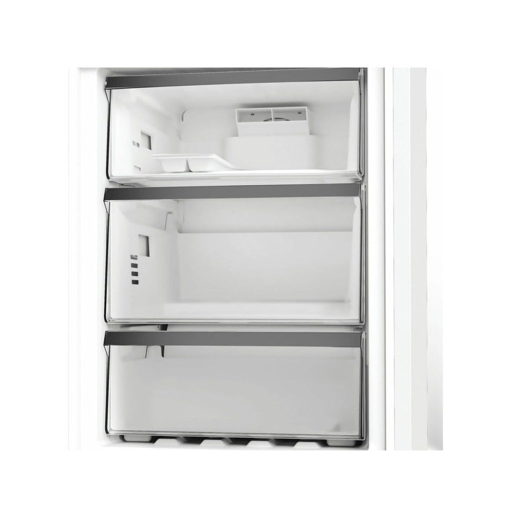 Whirlpool WHK 25404 XP8E Frigorifero con congelatore a libera installazione cm. 60 h. 204 - lt. 355 - pearl inox