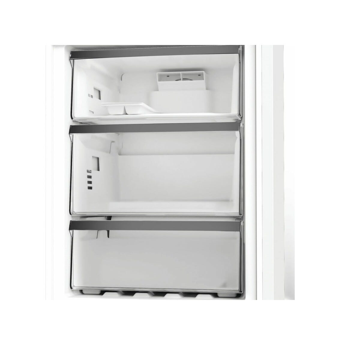 Whirlpool WHK 25404 XP8E Frigorifero con congelatore a libera installazione cm. 60 h. 204 - lt. 355 - pearl inox