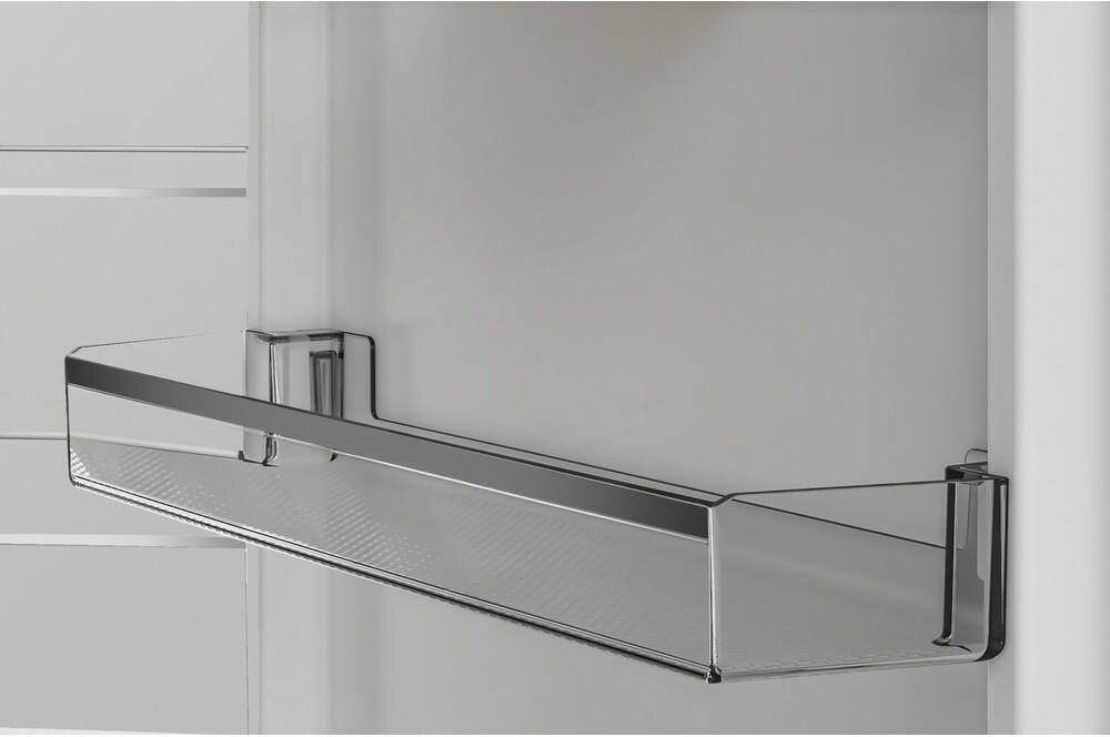 Whirlpool WHK 25404 XP8E Frigorifero con congelatore a libera installazione cm. 60 h. 204 - lt. 355 - pearl inox