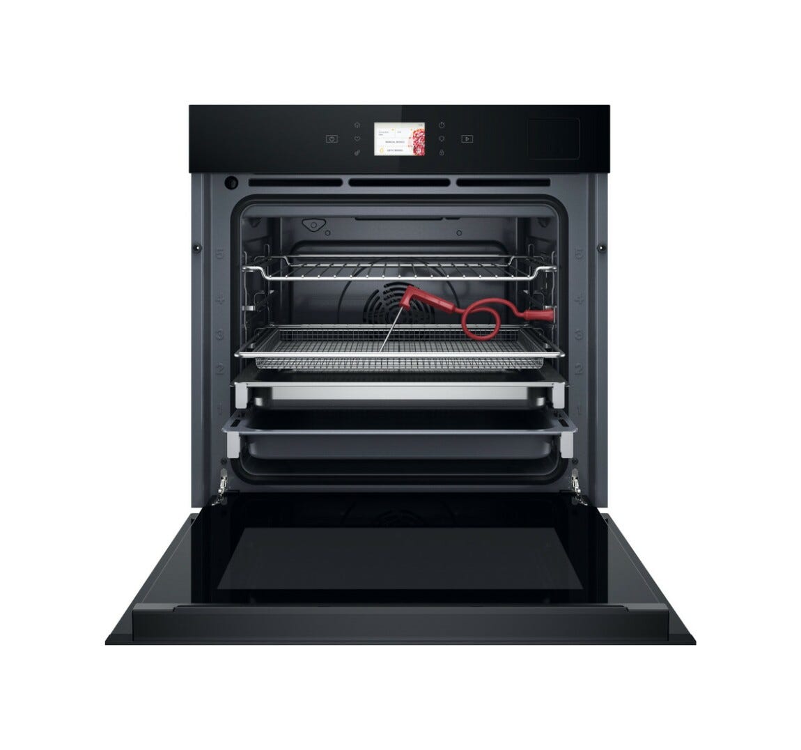 Whirlpool WOI11P8FHT2SBAF Forno a vapore multifunzione da incasso cm. 60 - nero