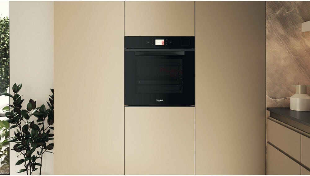 Whirlpool WOI11P8FHT2SBAF Forno a vapore multifunzione da incasso cm. 60 - nero
