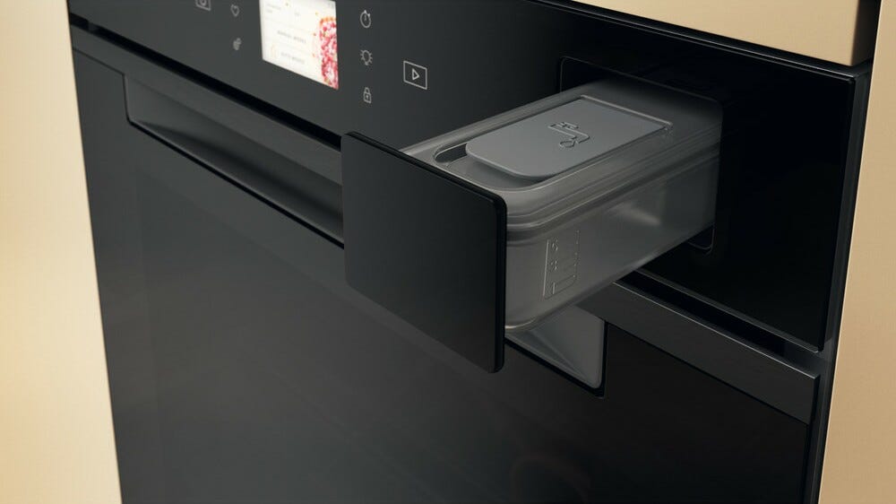 Whirlpool WOI11P8FHT2SBAF Forno a vapore multifunzione da incasso cm. 60 - nero