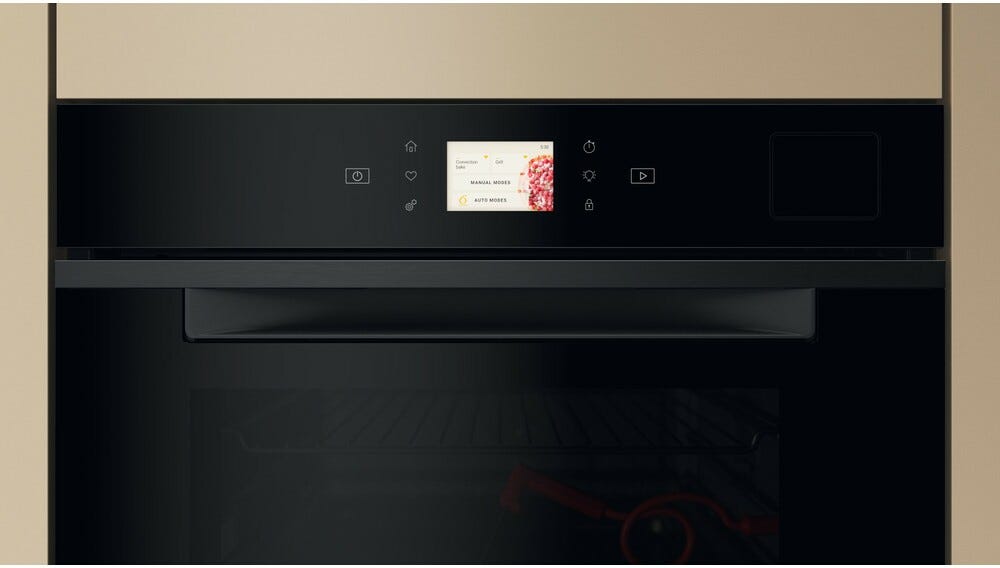 Whirlpool WOI11P8FHT2SBAF Forno a vapore multifunzione da incasso cm. 60 - nero