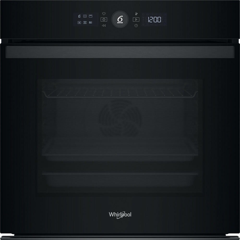 Whirlpool WOI4S8CM0SBA Forno incasso combinato a vapore cm. 60 - nero