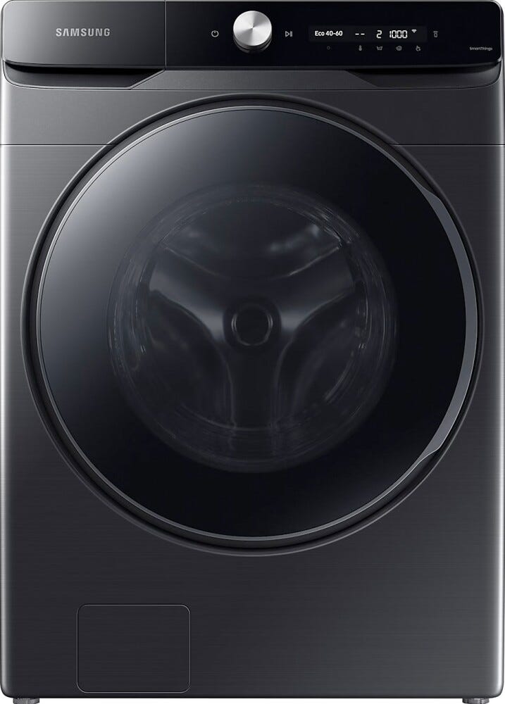 Samsung WF20DG8650BVU3 Ai Control Lavatrice 20 kg, AI Ecobubble™, AI Wash, SmartThings, classe energetica A, nero