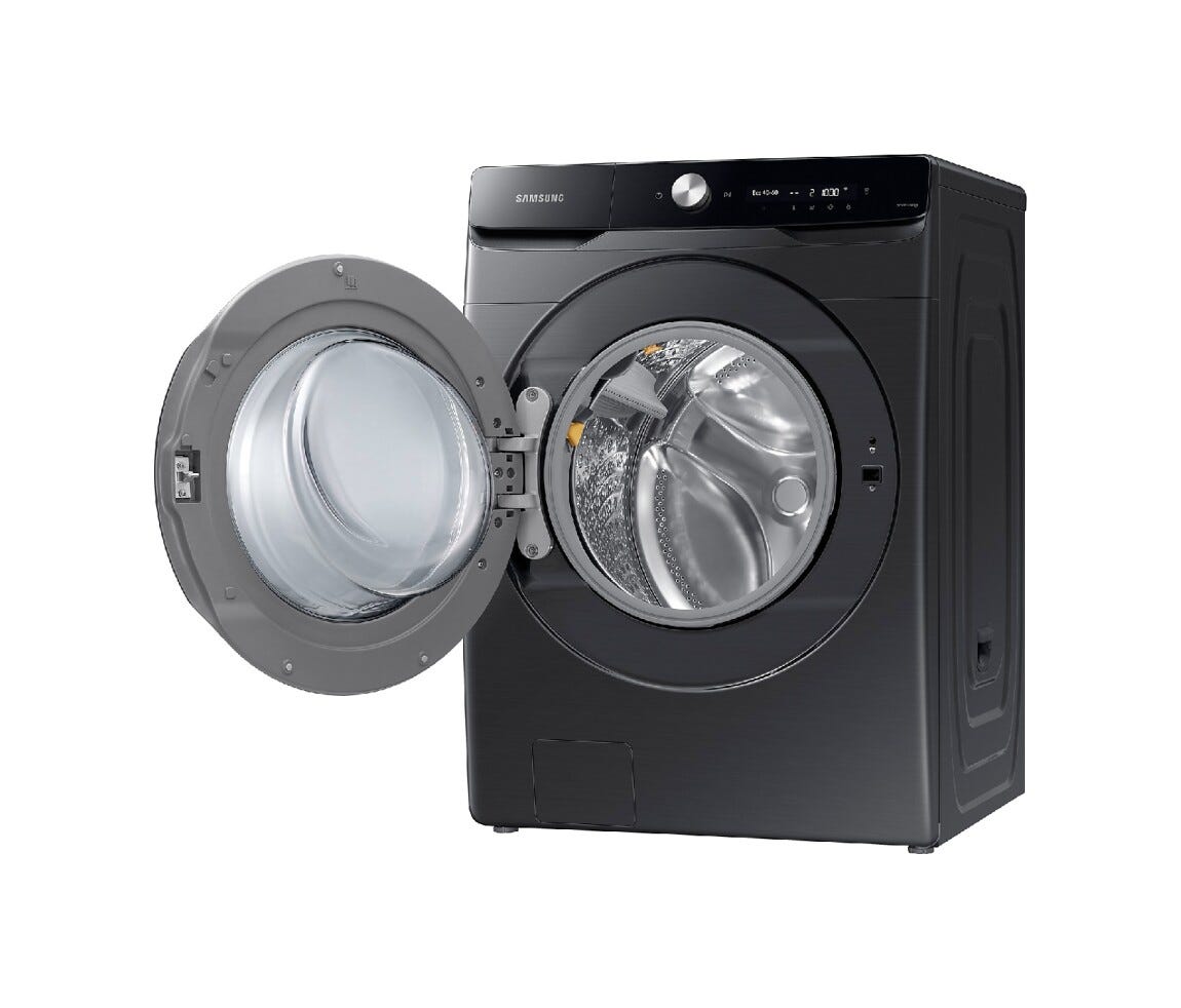 Samsung WF20DG8650BVU3 Ai Control Lavatrice 20 kg, AI Ecobubble™, AI Wash, SmartThings, classe energetica A, nero