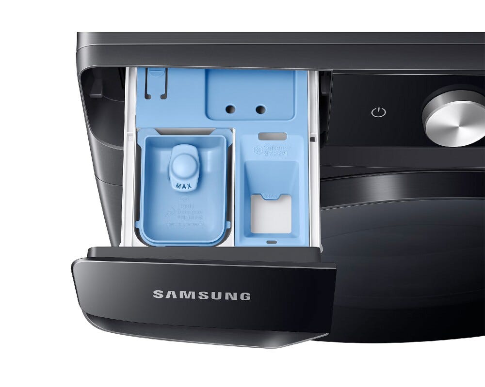 Samsung WF20DG8650BVU3 Ai Control Lavatrice 20 kg, AI Ecobubble™, AI Wash, SmartThings, classe energetica A, nero