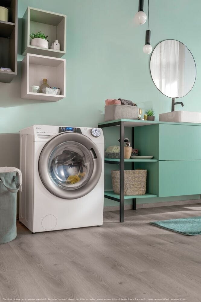 Candy RP 486BWMR9/1-S RapidÓ PRO Lavatrice cm. 60 - capacità 8 kg - bianco