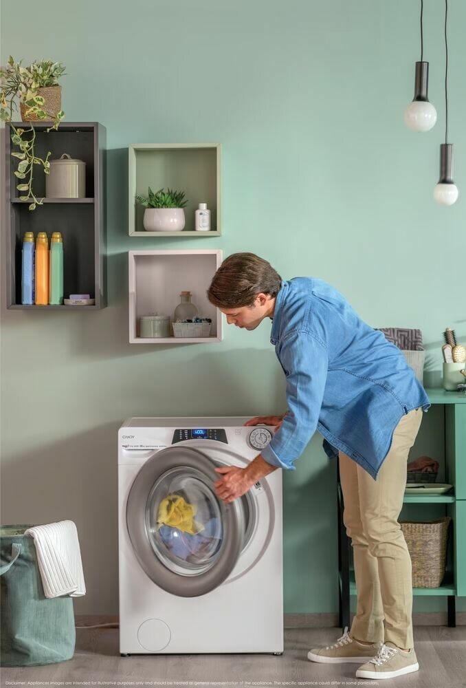 Candy RP 486BWMR9/1-S RapidÓ PRO Lavatrice cm. 60 - capacità 8 kg - bianco