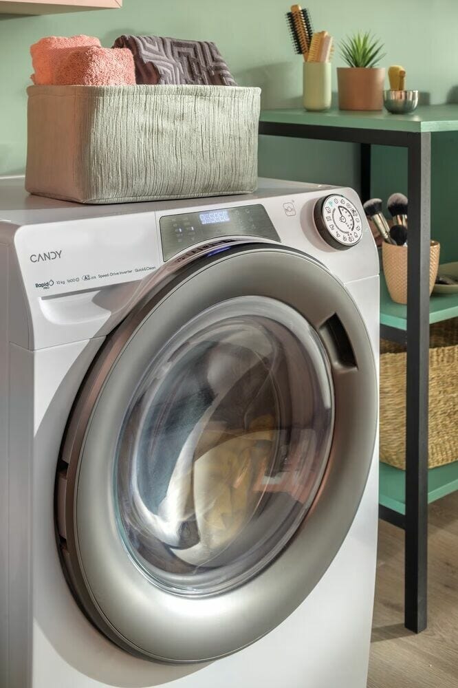 Candy RP 486BWMR9/1-S RapidÓ PRO Lavatrice cm. 60 - capacità 8 kg - bianco