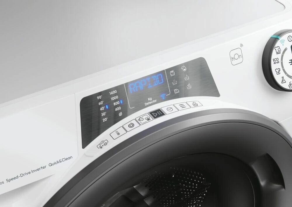 Candy RP 486BWMR9/1-S RapidÓ PRO Lavatrice cm. 60 - capacità 8 kg - bianco
