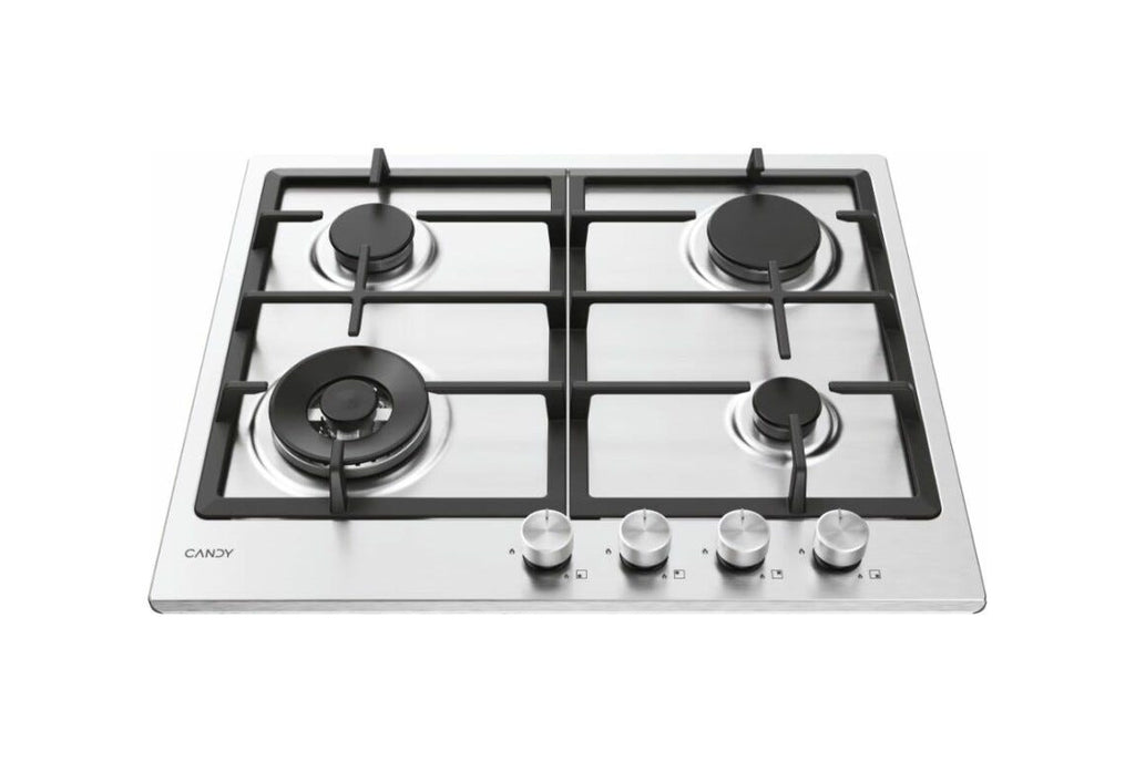 Candy CHG6BF4WTX Piano cottura a gas cm. 60 - inox
