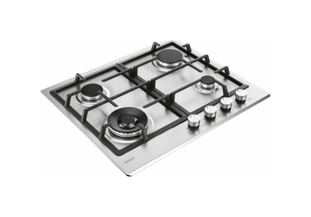 Candy CHG6BF4WTX Piano cottura a gas cm. 60 - inox