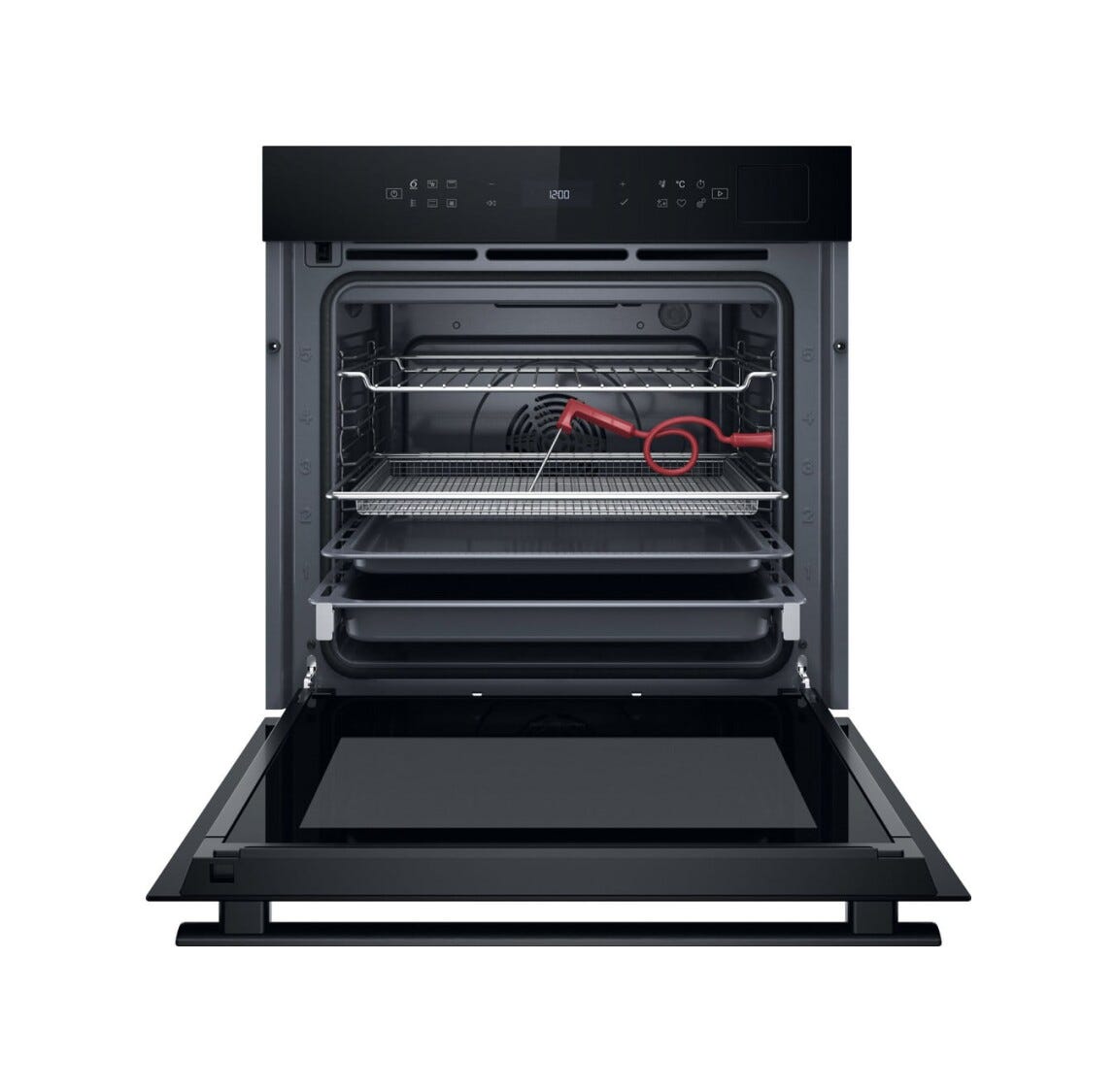 Whirlpool WOI6A8FPT1SBA Forno a vapore pirolitico da incasso cm. 60 - nero