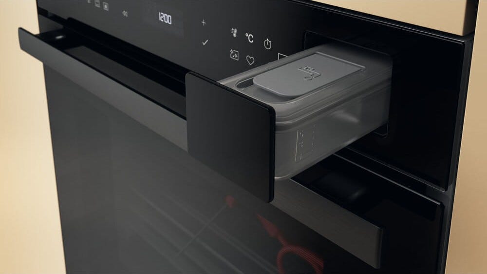 Whirlpool WOI6A8FPT1SBA Forno a vapore pirolitico da incasso cm. 60 - nero