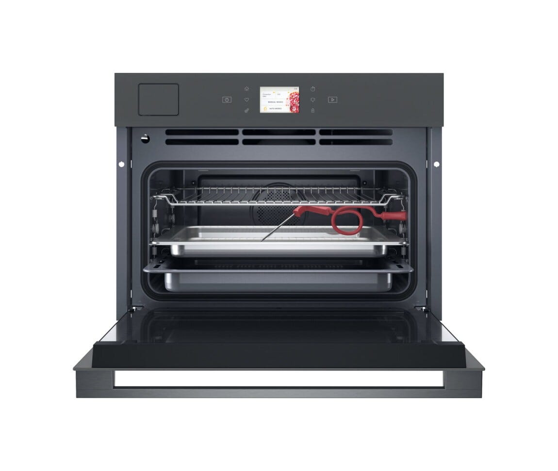 Whirlpool WCS11A9FHTSSMA Forno combinato a vapore compatto da incasso cm. 56 h. 46 - grigio