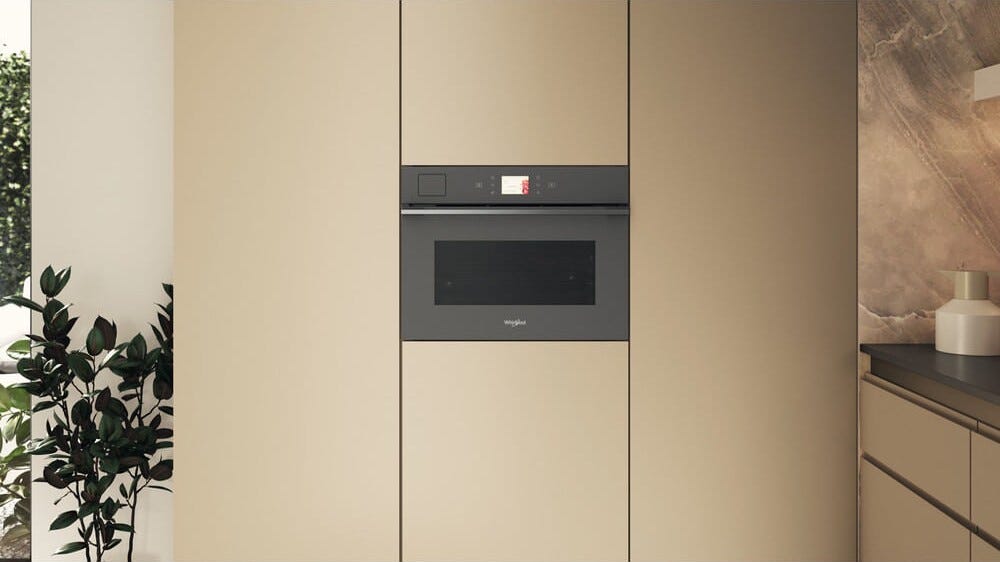 Whirlpool WCS11A9FHTSSMA Forno combinato a vapore compatto da incasso cm. 56 h. 46 - grigio