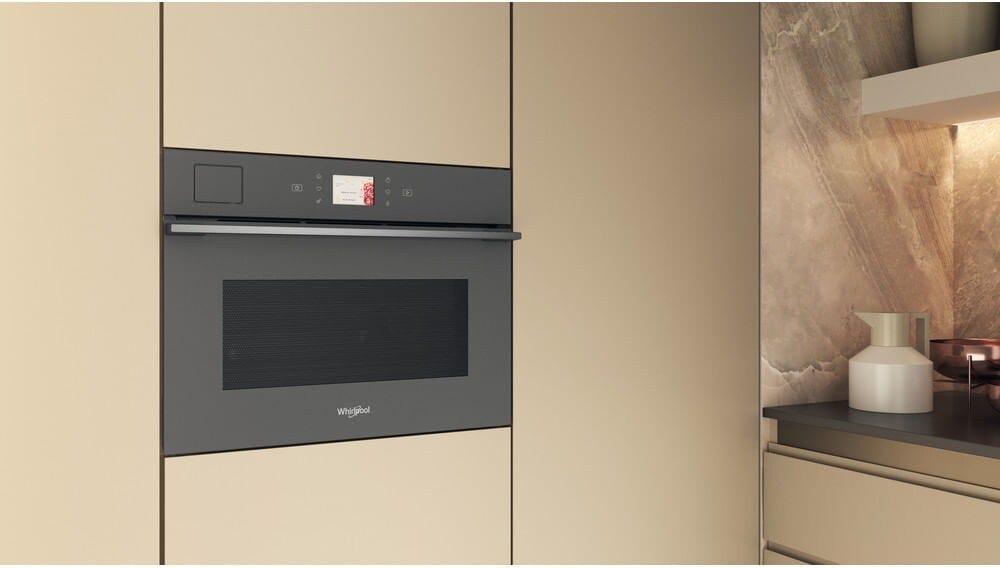 Whirlpool WCS11A9FHTSSMA Forno combinato a vapore compatto da incasso cm. 56 h. 46 - grigio
