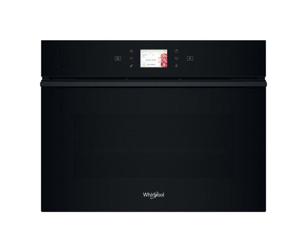 Whirlpool WCS9A9PHTSBA Forno combinato a vapore compatto da incasso cm. 56 h. 46 - nero