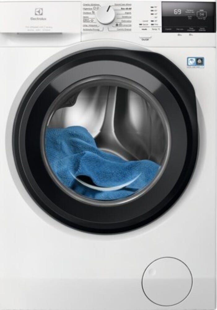 Electrolux EWI7216O2B Serie 700 SteamCare Lavasciuga cm.60 - lavaggio 10kg - asciugatura 6kg - bianco