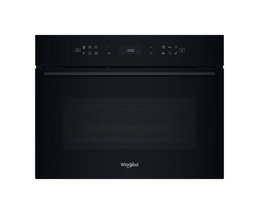 Whirlpool WCT7A9PHTSB W7 Forno compatto combinato microonde da incasso cm. 56 h. 46 - nero