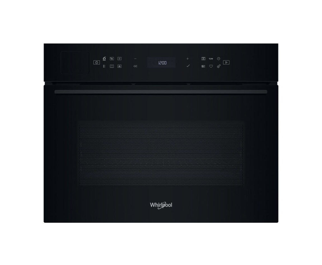 Whirlpool WCT7A9PHTSB W7 Forno compatto combinato microonde da incasso cm. 56 h. 46 - nero