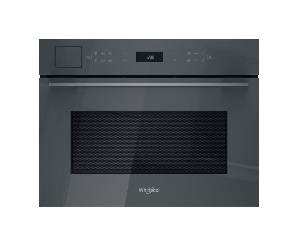 Whirlpool WCT7A9PHTSSG W7 Forno compatto combinato microonde da incasso cm. 56 h. 46 - grigio