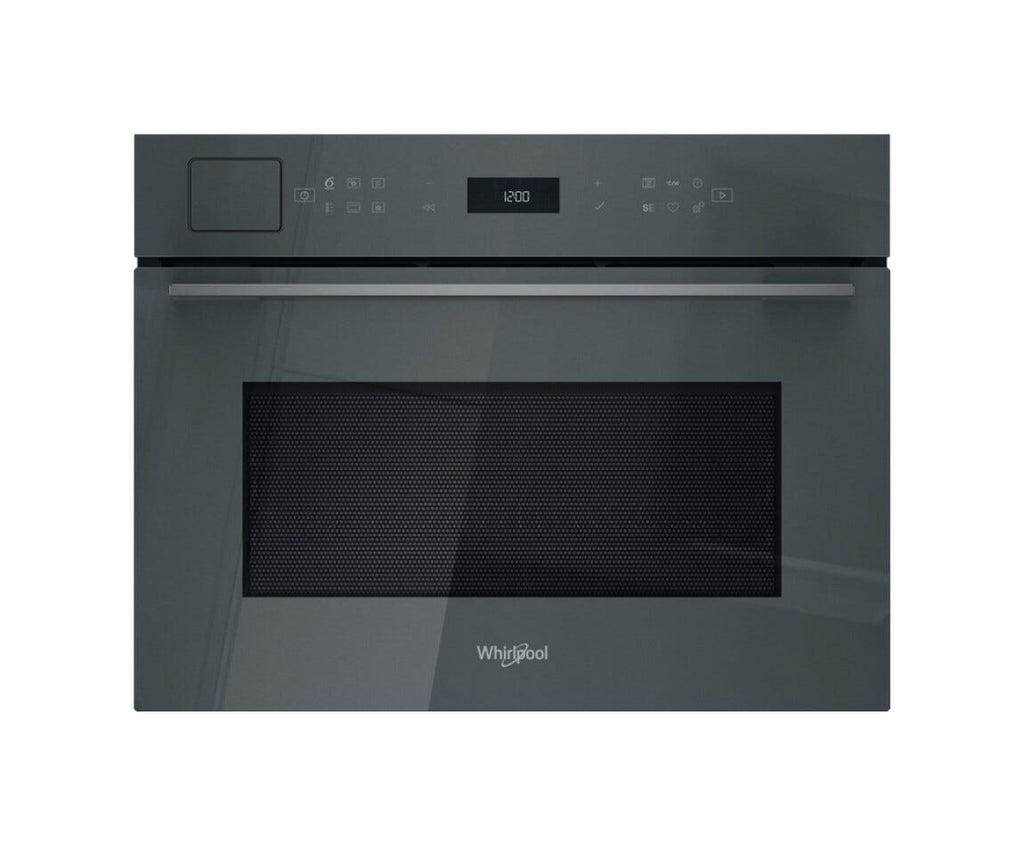Whirlpool WCT7A9PHTSSG W7 Forno compatto combinato microonde da incasso cm. 56 h. 46 - grigio