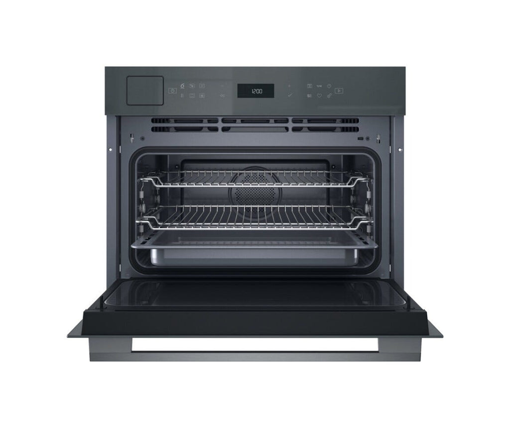 Whirlpool WCT7A9PHTSSG W7 Forno compatto combinato microonde da incasso cm. 56 h. 46 - grigio