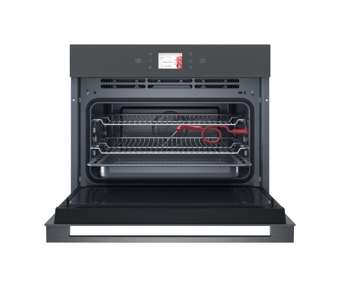 Whirlpool WCW11O7FHTSSM W11 Forno combinato microonde compatto da incasso cm. 60 h. 46 - grigio