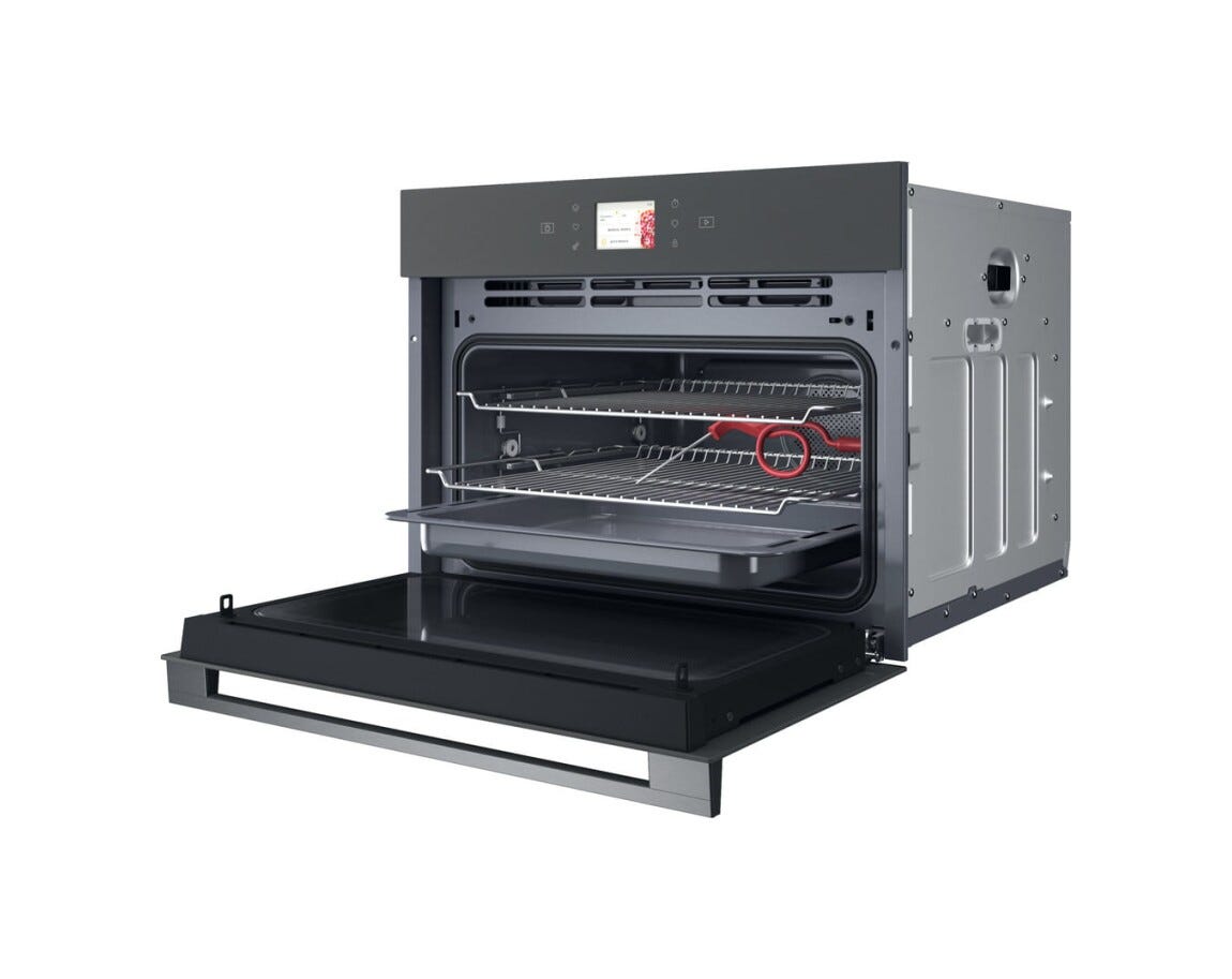 Whirlpool WCW11O7FHTSSM W11 Forno combinato microonde compatto da incasso cm. 60 h. 46 - grigio