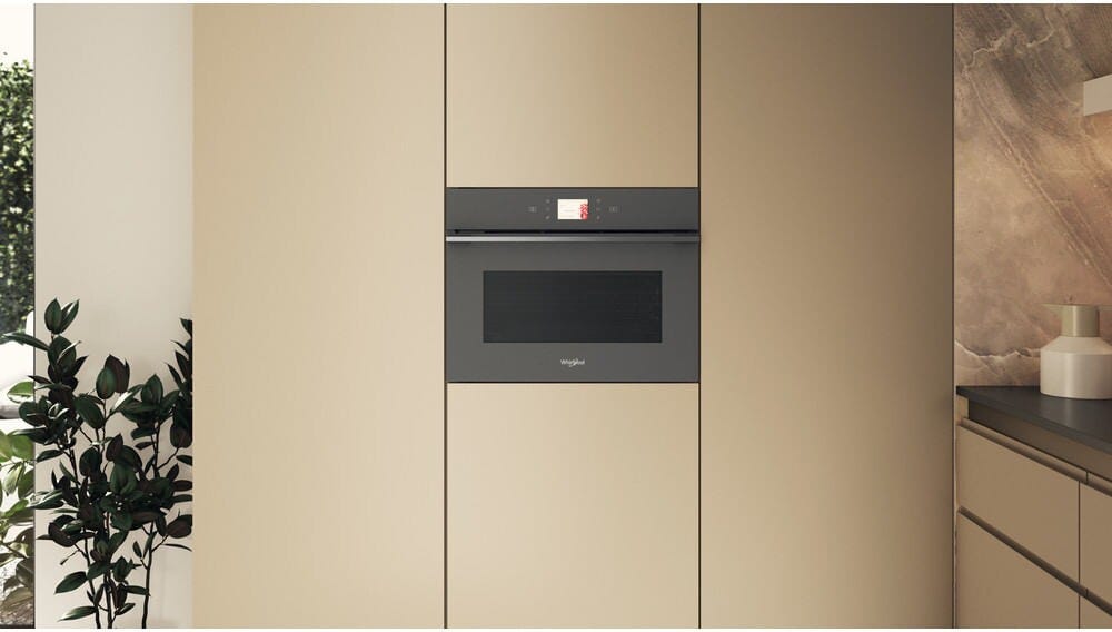Whirlpool WCW11O7FHTSSM W11 Forno combinato microonde compatto da incasso cm. 60 h. 46 - grigio