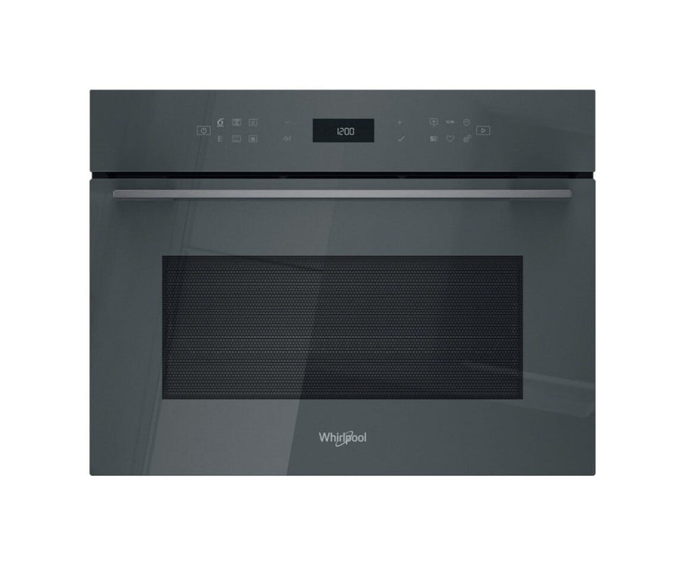 Whirlpool WCW7O7HTSSG W7 Forno compatto combinato microonde da incasso cm. 56 h. 46 - grigio