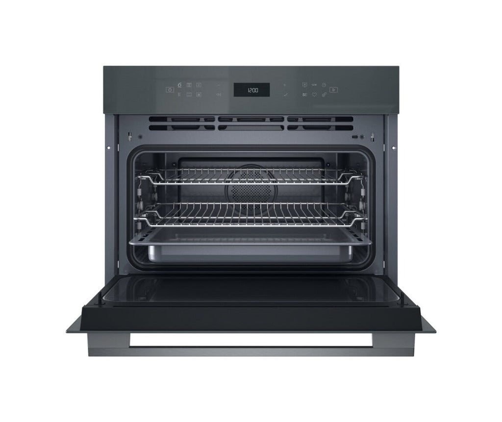 Whirlpool WCW7O7HTSSG W7 Forno compatto combinato microonde da incasso cm. 56 h. 46 - grigio