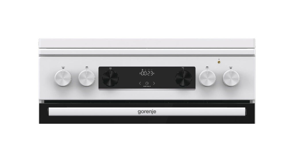 Gorenje GK6C5WF Cucina da accosto cm. 60 - 4 zone a gas + 1 forno elettrico - bianco