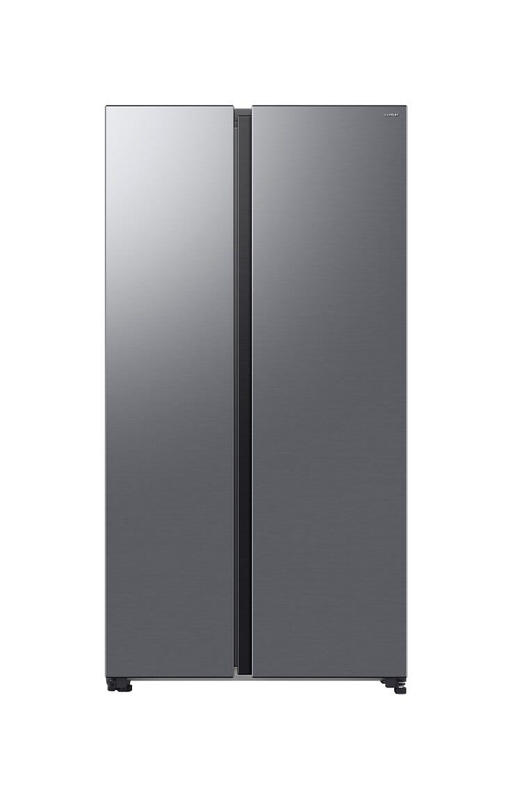 Samsung RS70F65QETEF Frigorifero con congelatore side by side cm. 91 h. 178 - lt. 659 - metal inox