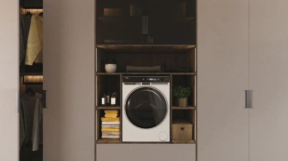 Haier HWD120-BD16397EU1 serie X 11 Lavasciuga cm. 60 - lavaggio 12 kg - asciugatura 7 kg - bianco