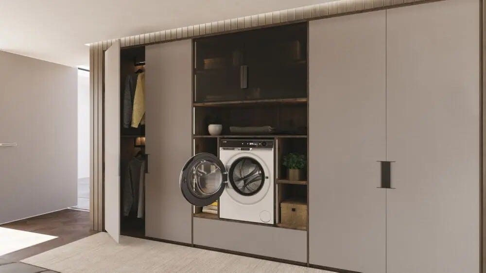 Haier HWD120-BD16397EU1 serie X 11 Lavasciuga cm. 60 - lavaggio 12 kg - asciugatura 7 kg - bianco