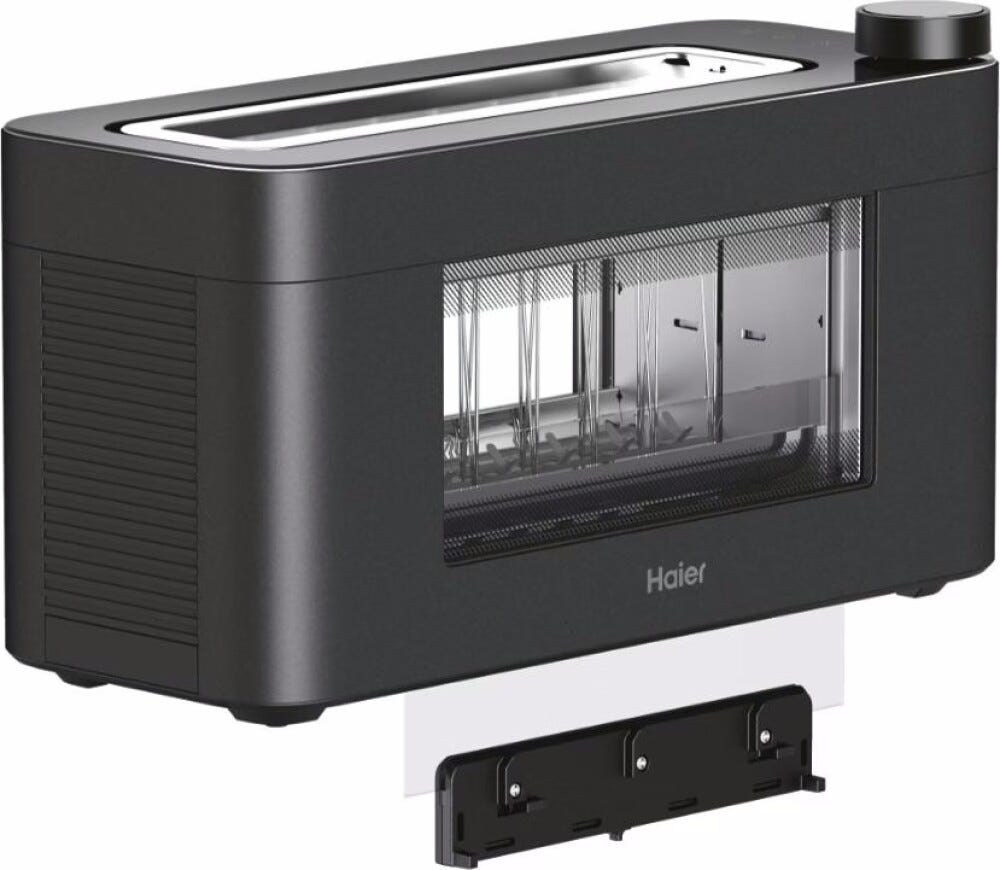 Haier HTO7W2 011 I-Master Serie 7 Tostapane 1 scomparto - nero