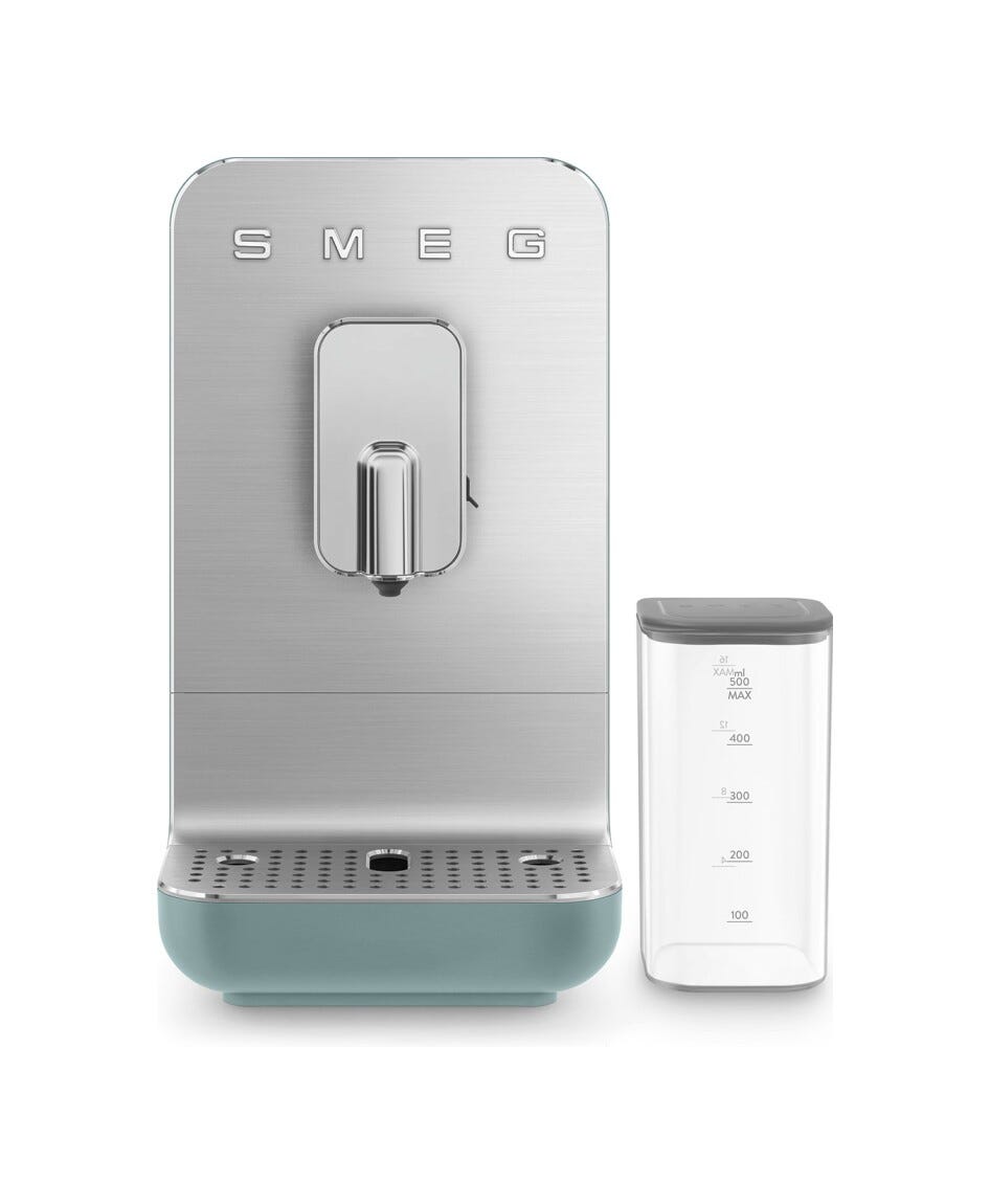 Smeg Selection BCC13EGMEU 50'S Style Macchina da caffè automatica con sistema latte - verde smeraldo