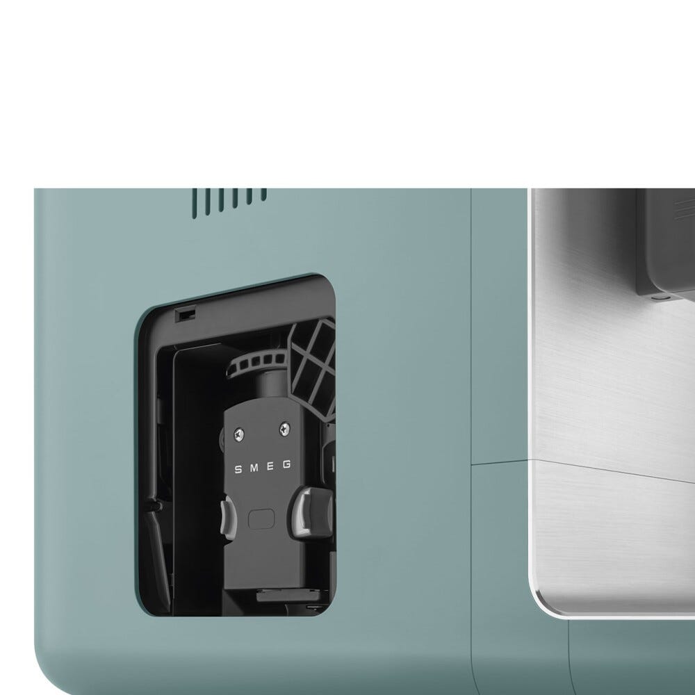 Smeg Selection BCC13EGMEU 50'S Style Macchina da caffè automatica con sistema latte - verde smeraldo