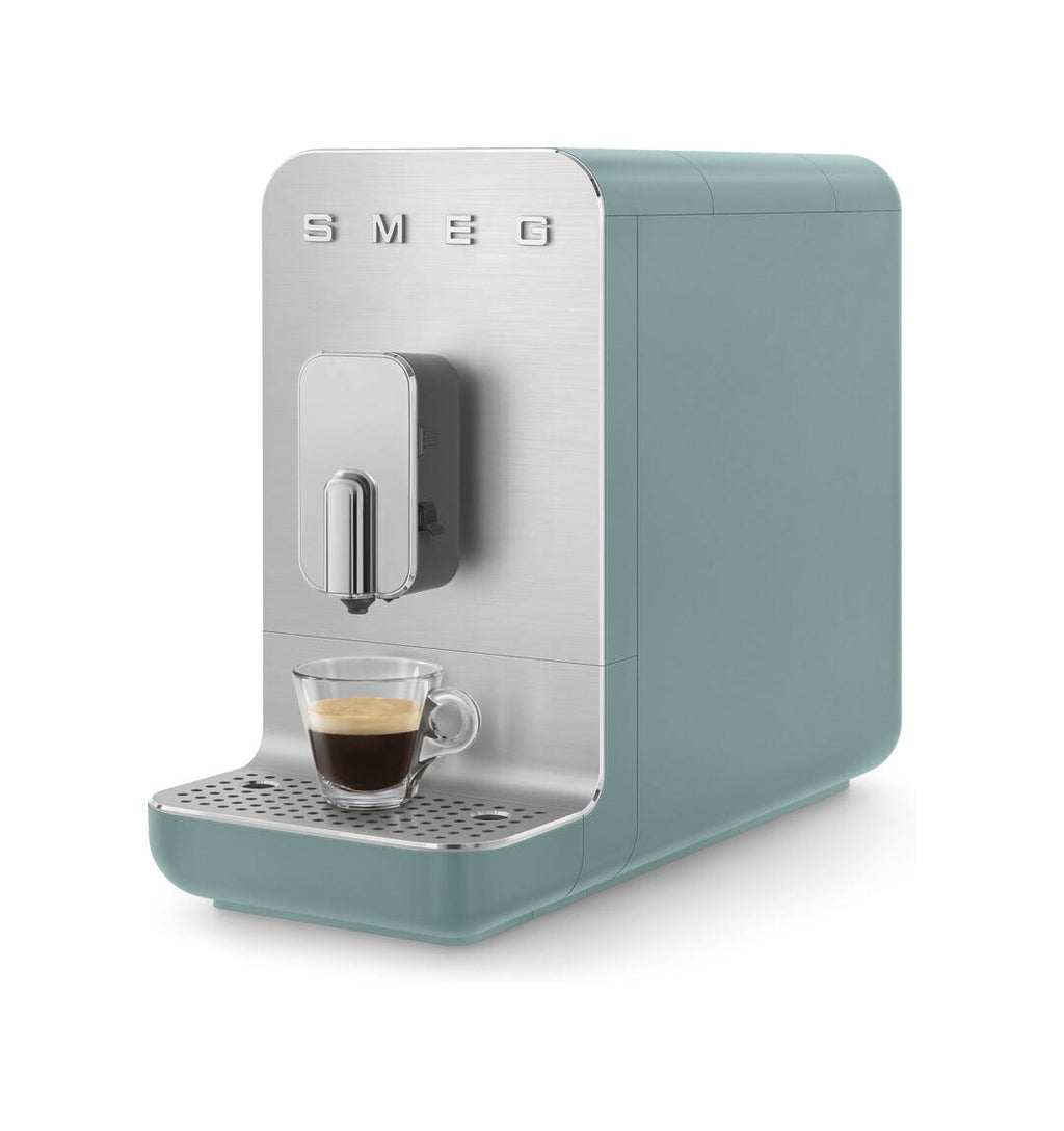 Smeg Selection BCC13EGMEU 50'S Style Macchina da caffè automatica con sistema latte - verde smeraldo