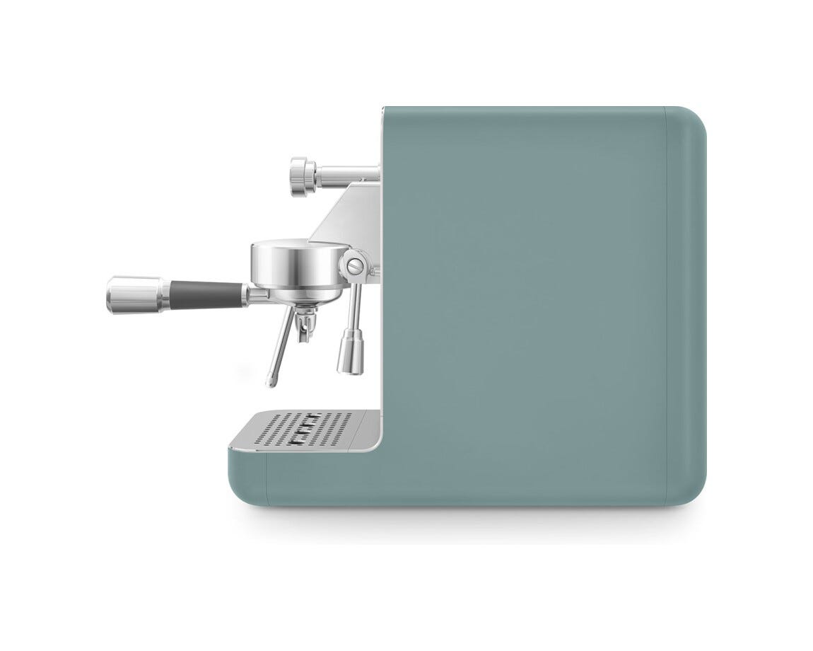 Smeg Selection EMC02EGMEU 50'S Style Macchina da caffè manuale - verde smeraldo