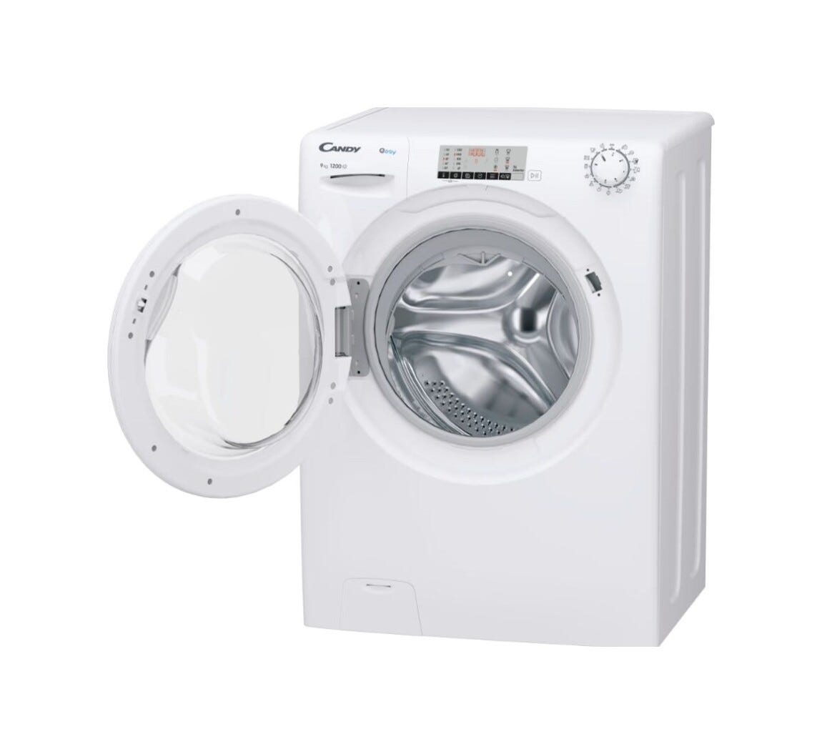 Candy EY294DWM5/1-S Easy Lavatrice cm. 60 - capacità 9 kg - bianco