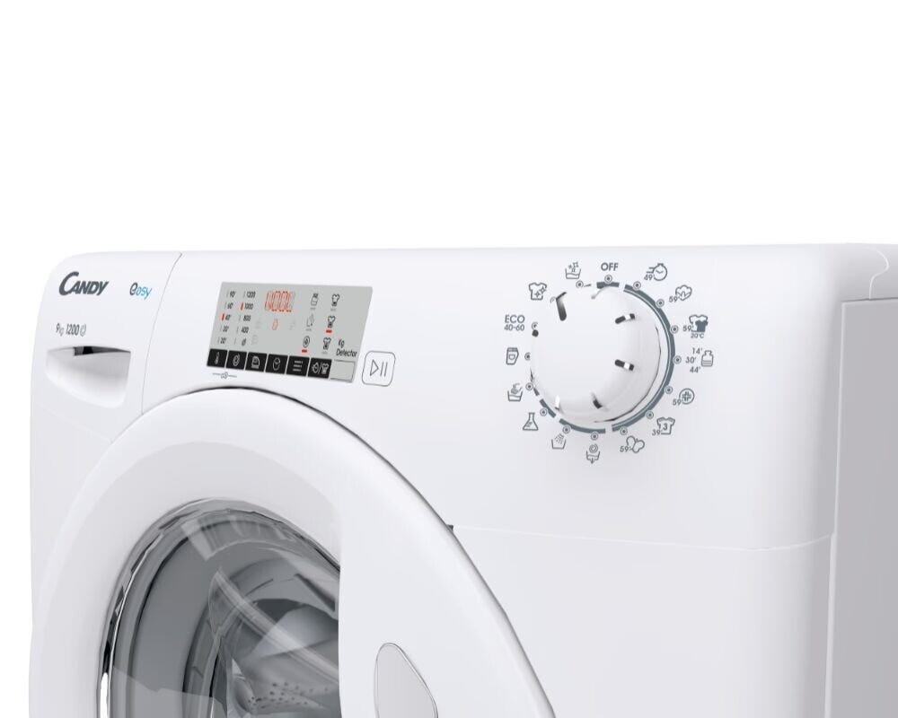 Candy EY294DWM5/1-S Easy Lavatrice cm. 60 - capacità 9 kg - bianco
